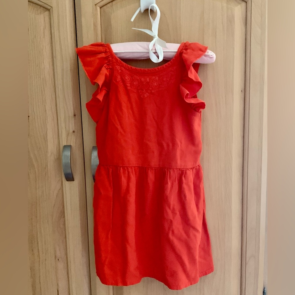 Carrement Beau Flutter Sleeve Dress Sz5
